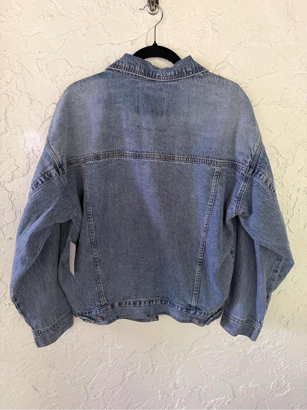 BNWT Scotch & Soda Light Blue Braided-Trim Denim Jacket - Picture 7 of 11